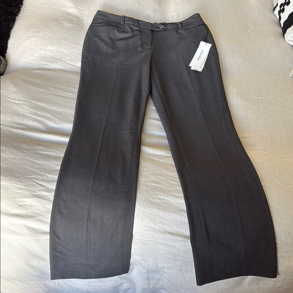 Calvin Klein "Modern Fit" Charcoal Trousers
